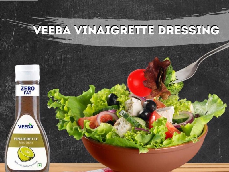 Salad Italiano With Vinaigrette dressing Image
