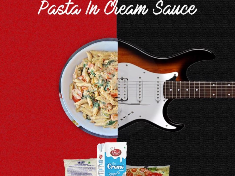 Pasta in Cream Sauce Image