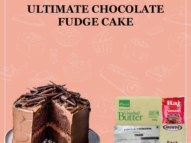 ULTIMATE CHOCOLATE FUDGE CAKE Image