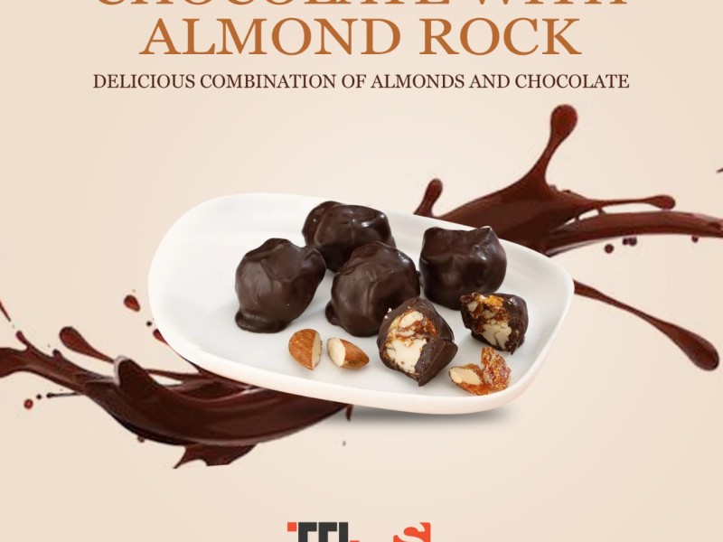 Chocolate with Almond Rock Image