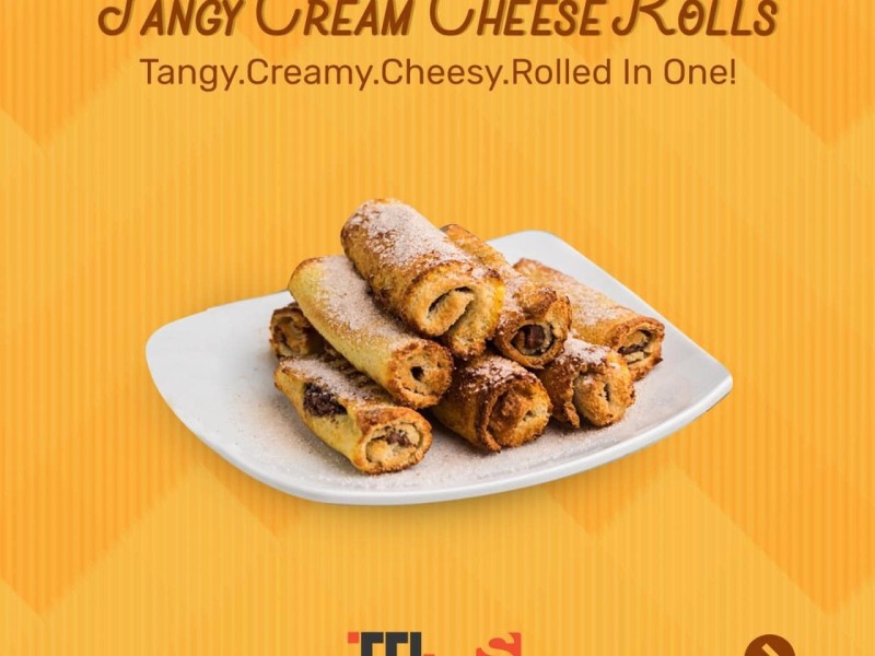 Tangy Cream Cheese Rolls Image