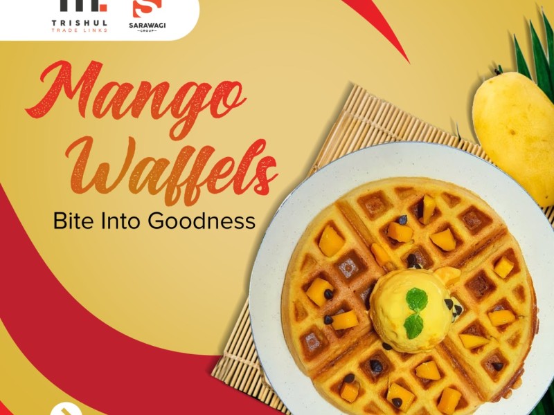 Mango Waffles Image