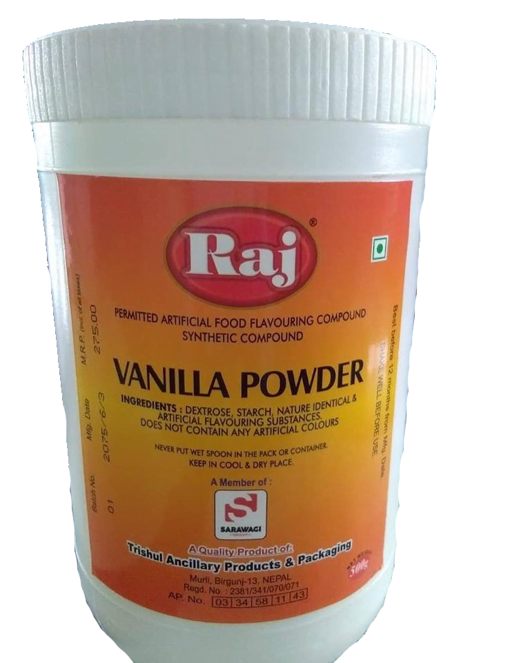 Raj Vanilla Powder (Jar) Image