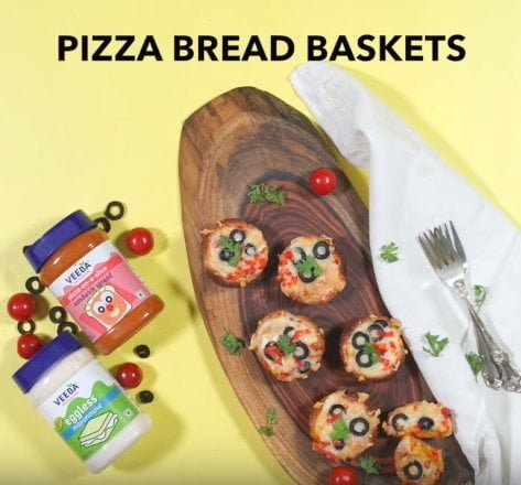 Pizza Bread Basket Image