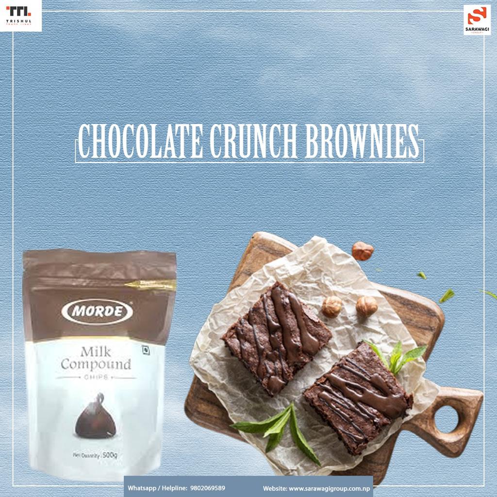 CHOCOLATE CRUNCH BROWNIES Image