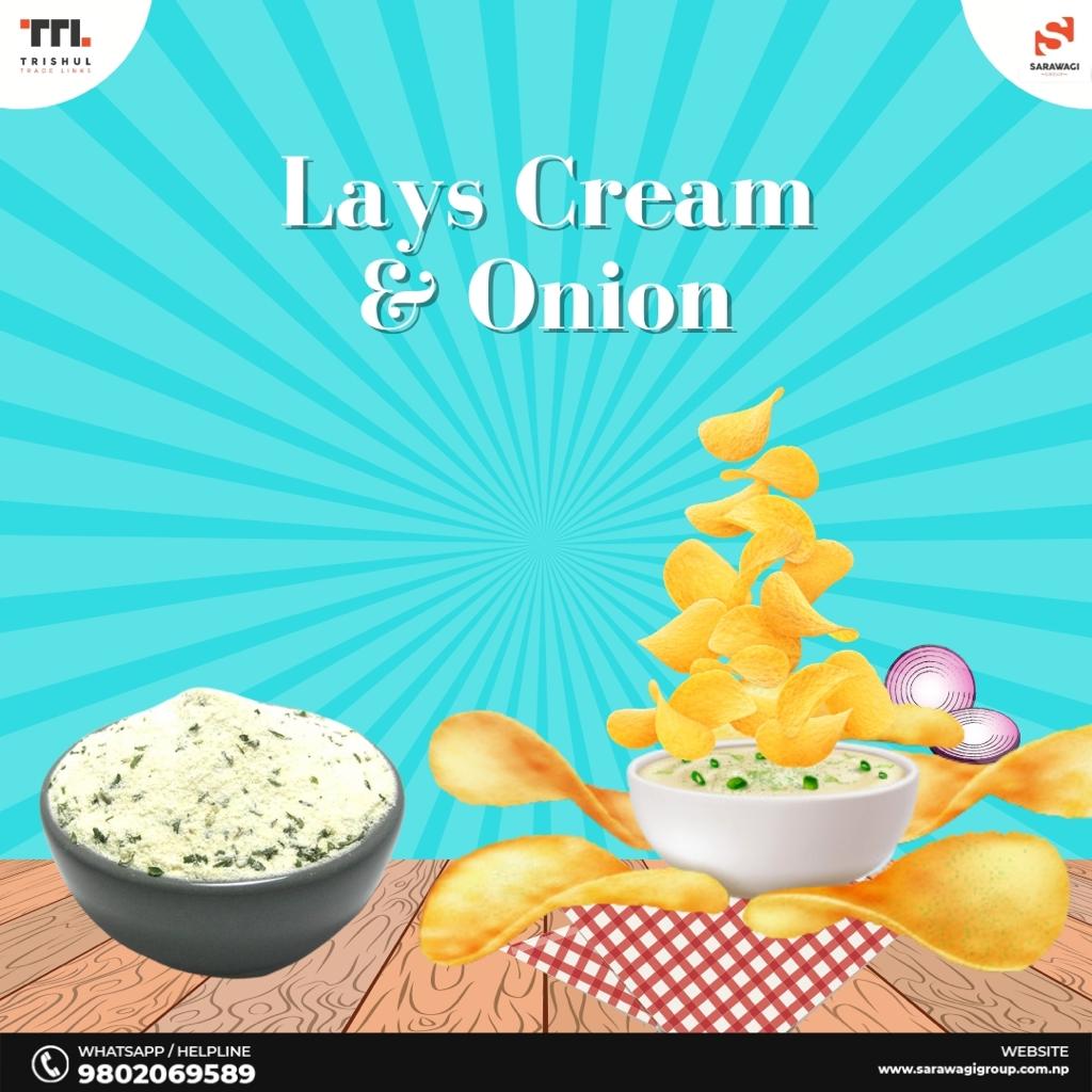 Lays Cream & Onion