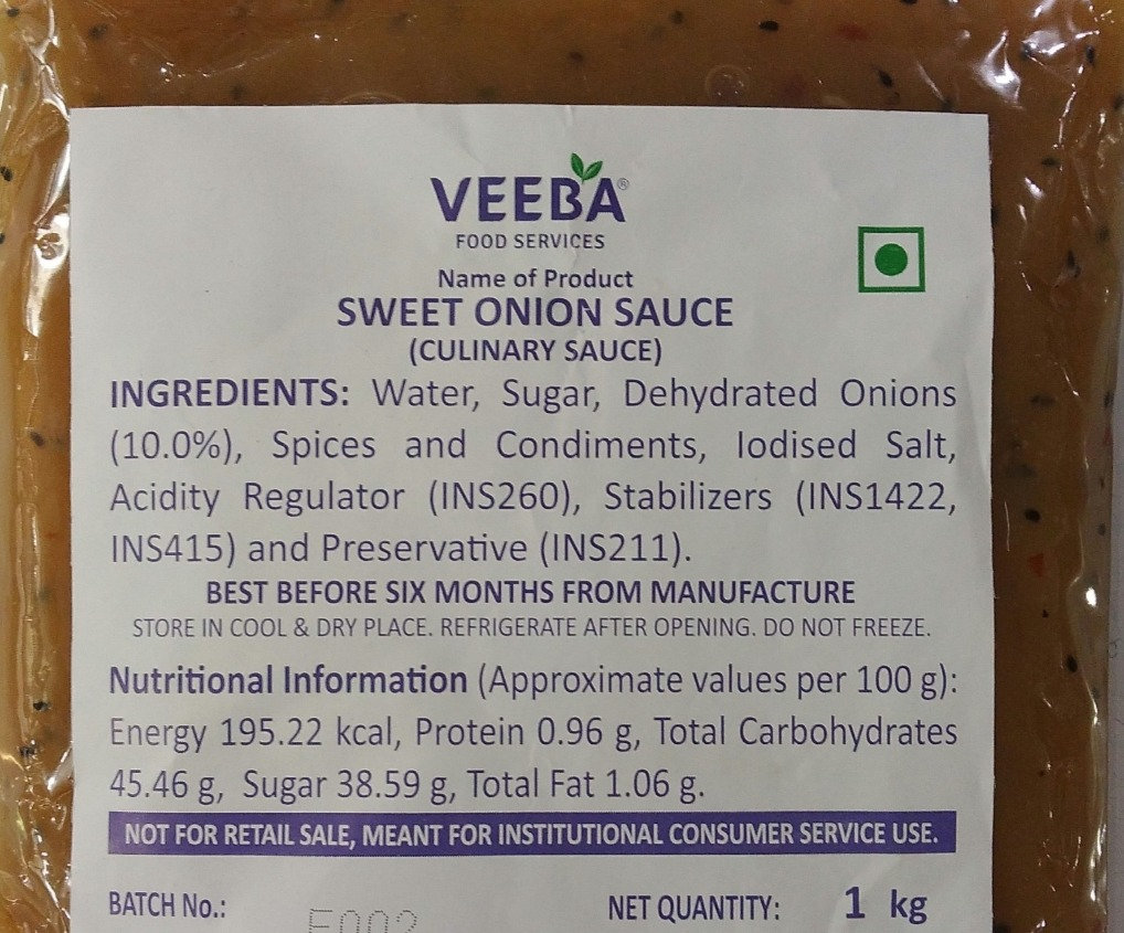 Sweet Onion Sauce (1Kg) Image