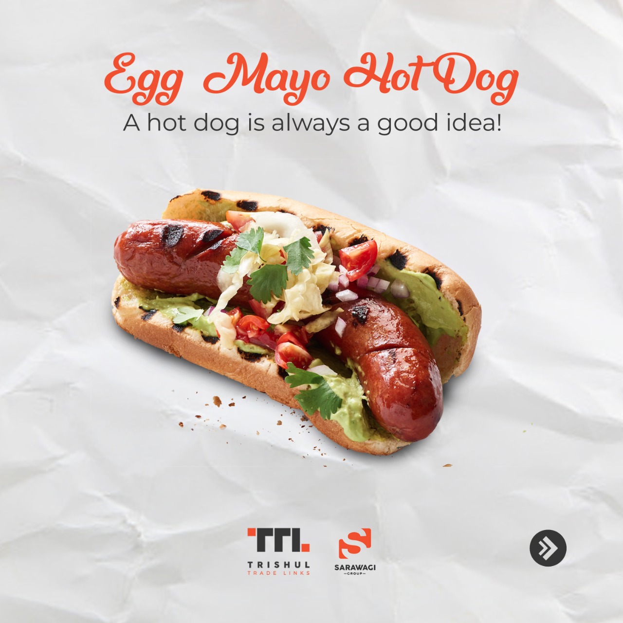 Egg Mayo Hot Dog Image