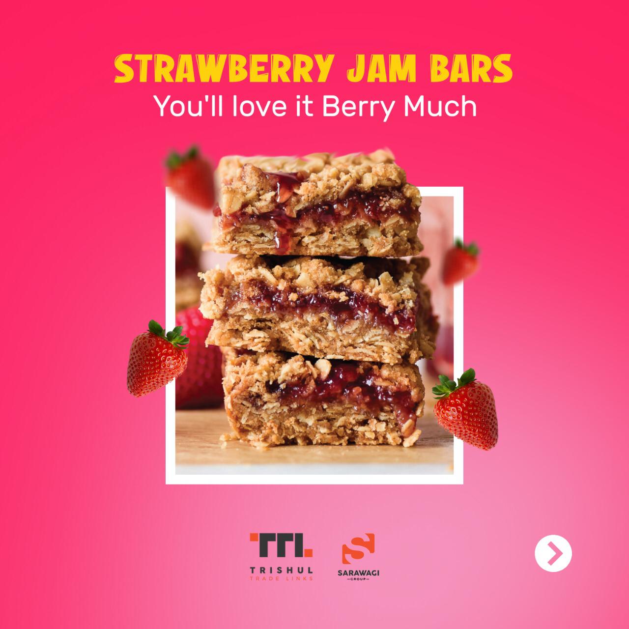 Strawberry Jam Bars Image
