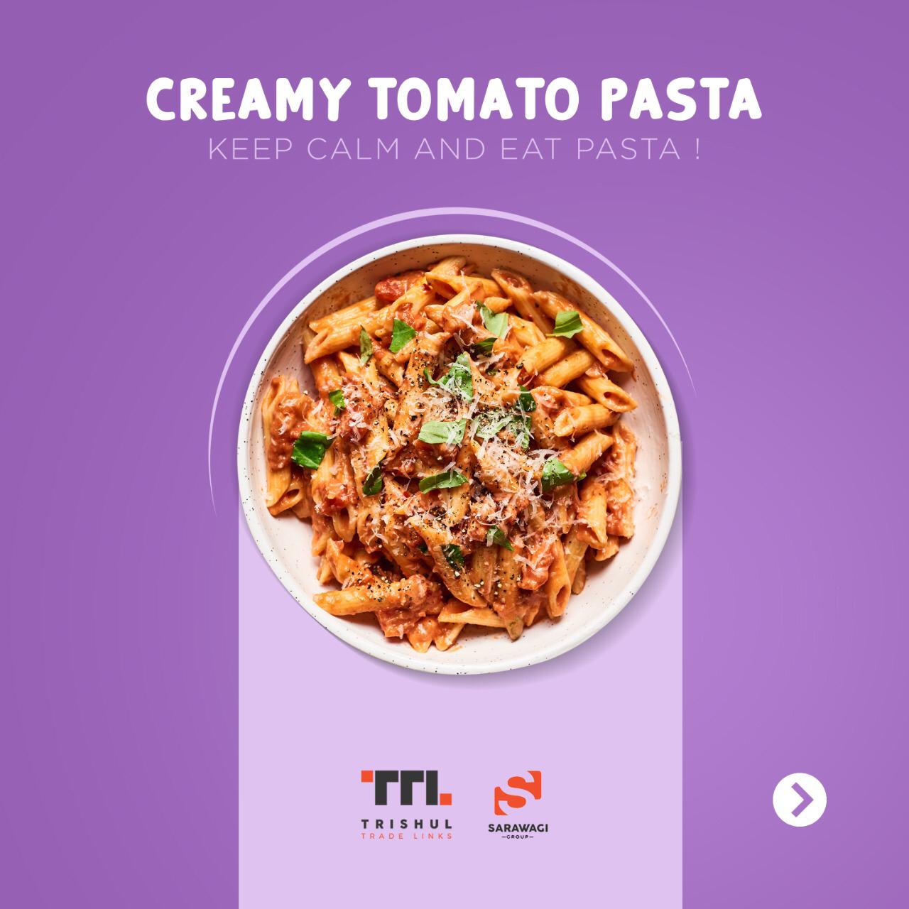 Creamy Tomato Pasta Image