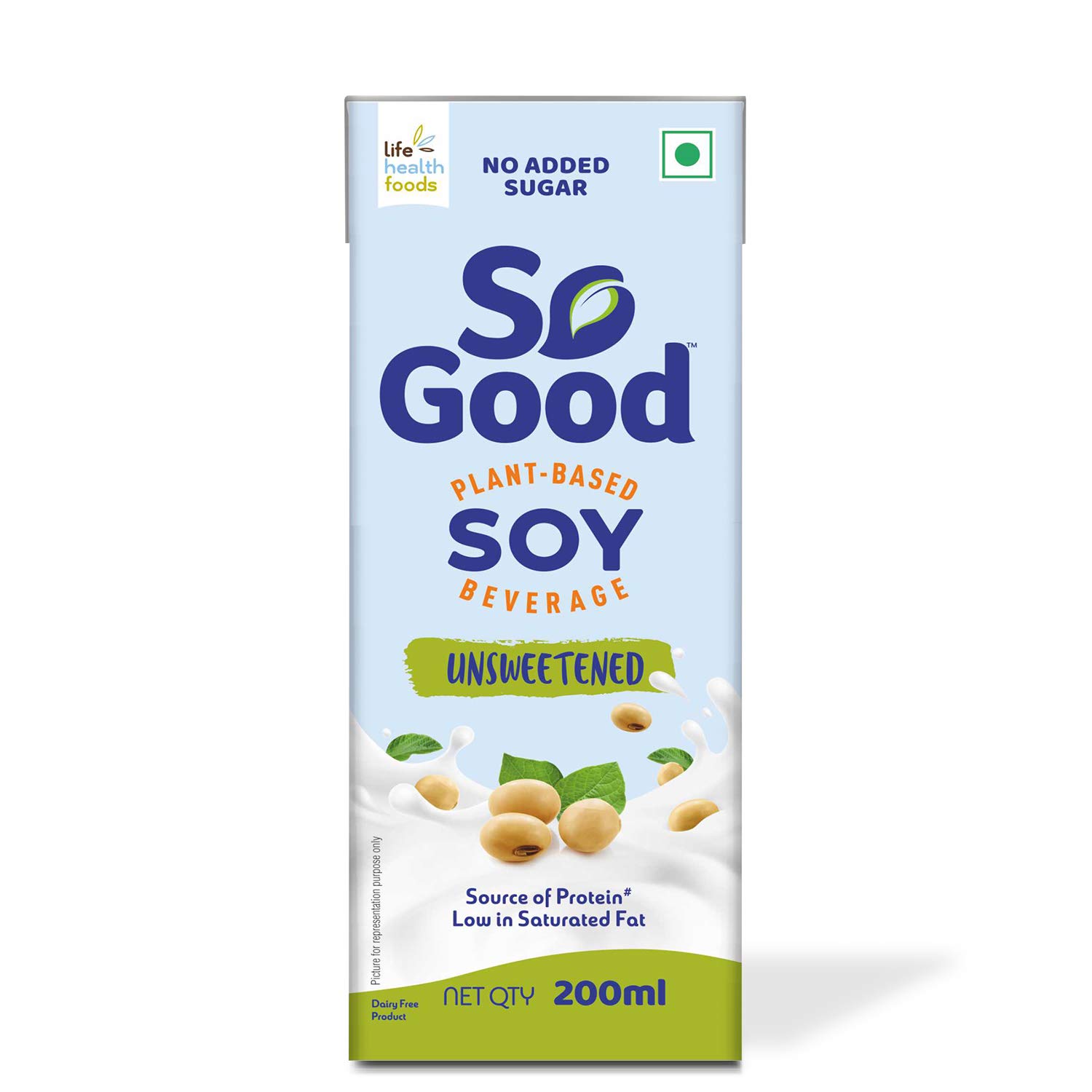 So Good Soy Beverage Unsweetened 200 ml Image