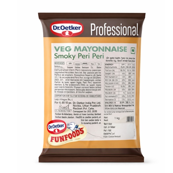 VEG MAYONNAISE SMOKY PERI PERI Image
