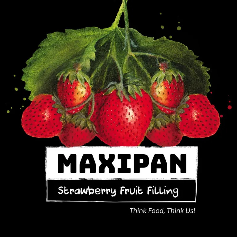 MAXIPAN STRAWBERRY FILLING – 850 GM Image