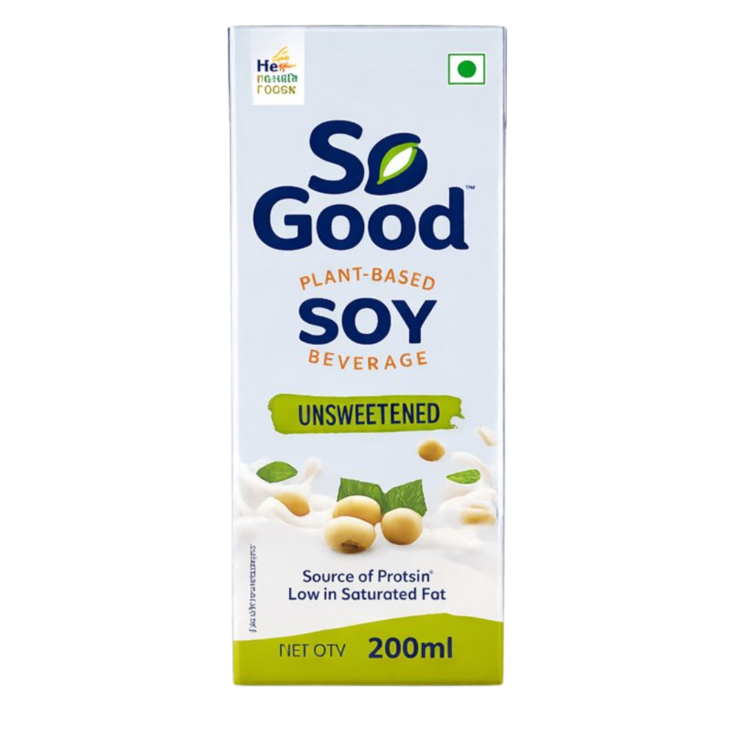 SOY BEVERAGE UNSWEETENED 200ML Image