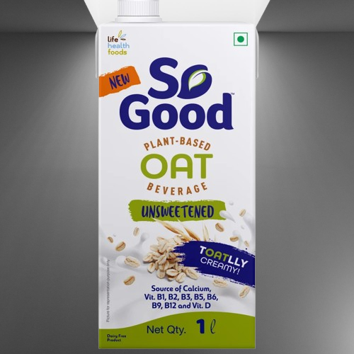 Oat Beverage Natural Unsweetened 1 Ltr