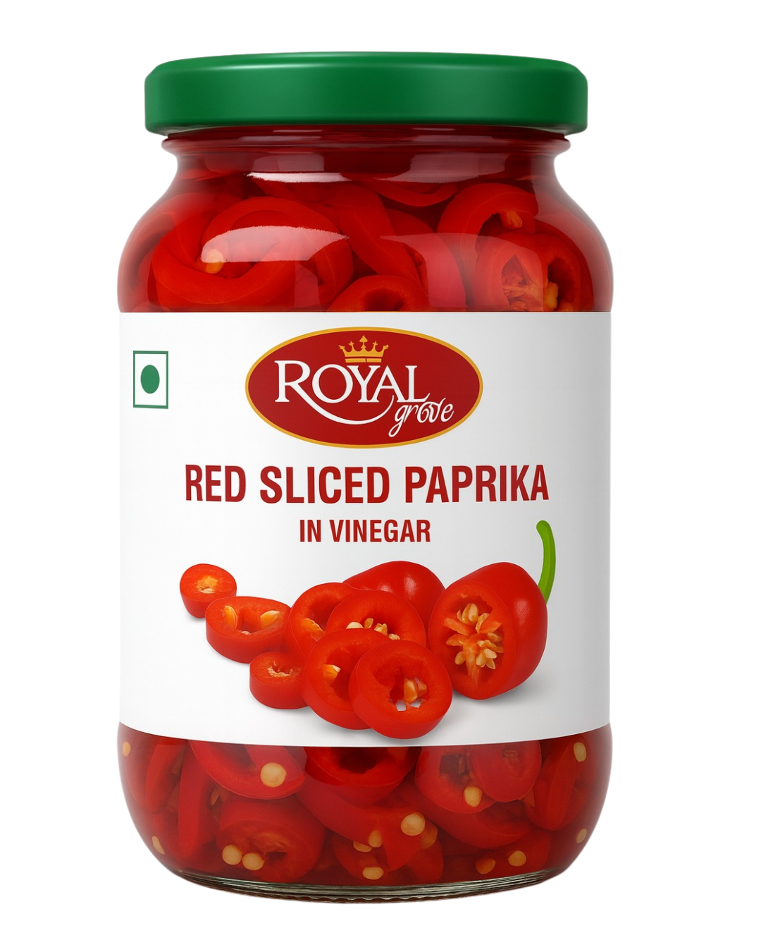 RED SLICED PAPRIKA JAR WITH SYRUP Image