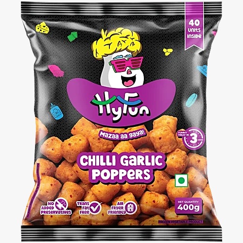CHILLI GARLIC POPPERS Image